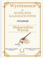 Konkurs kaligraficzny